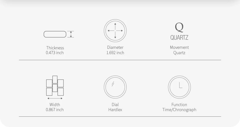 BOBO BIRD Relógio Masculino de Madeira – Cronógrafo T06
