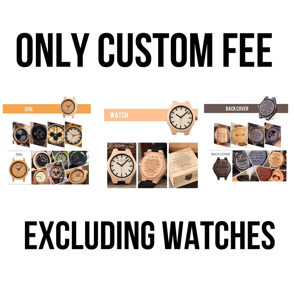 Relógio Masculino de Madeira BOBO BIRD – Mostrador em Folha Natural, Edição Artesanal